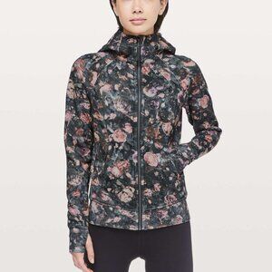 Lululemon Scuba Hoodie Light Cotton Fleece Frosted Rose Multi